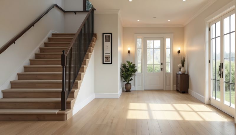 Oak Stairs Repair in Wilmington, NC