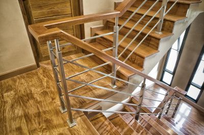 Wood Handrail Repair in Alpharetta, GA