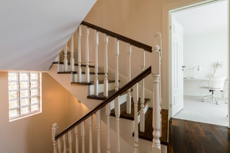 Wooden Banister Installation in Alpharetta, GA